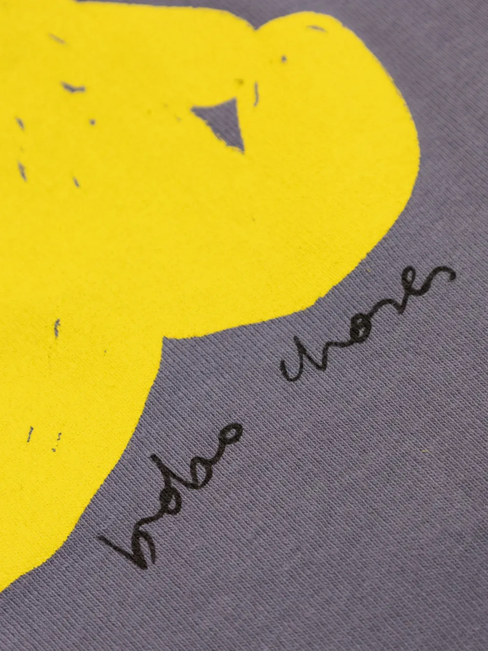 Bobo Choses Body met beerprint Blauw