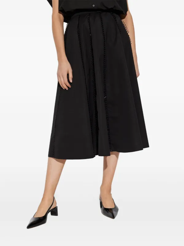 [FABIANA FILIPPI] コットンスカート Fabiana Filippi コットン スカート | ブラック | FARFETCH JP