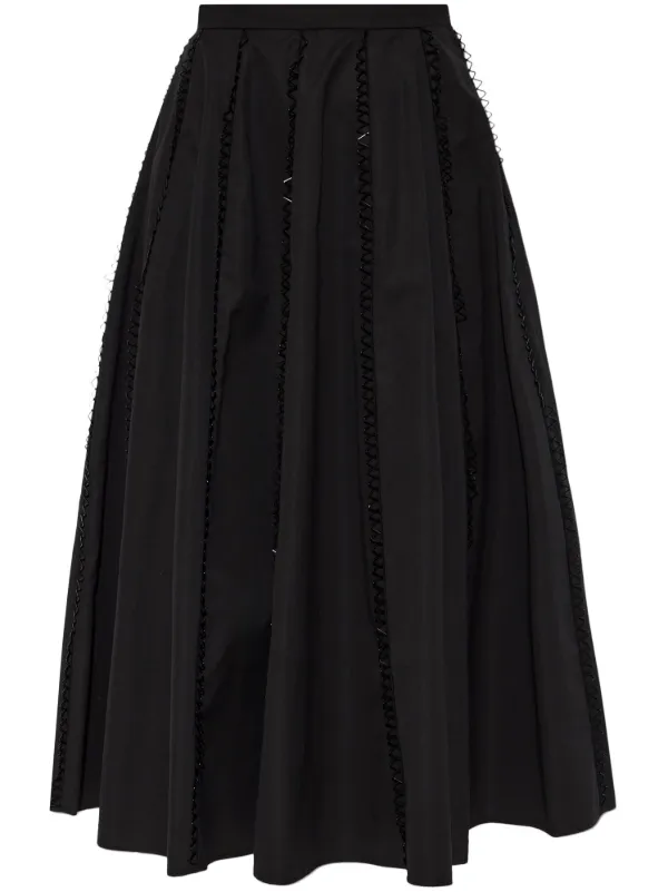 [FABIANA FILIPPI] コットンスカート Fabiana Filippi コットン スカート | ブラック | FARFETCH JP