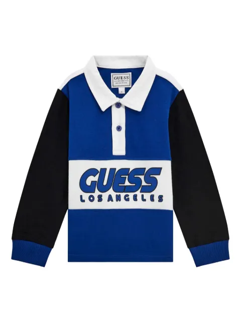 guess kids Camisa polo color block