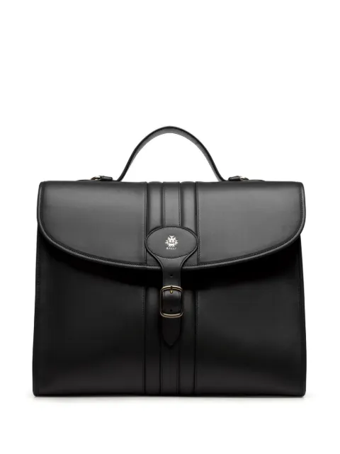 Bally Beckett leather briefcase