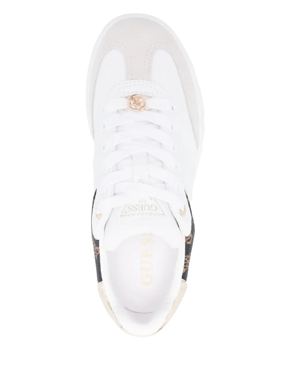 GUESS USA Swole sneakers Wit