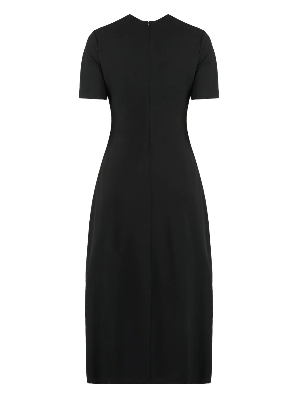 Calvin Klein short-sleeve midi dress - Zwart