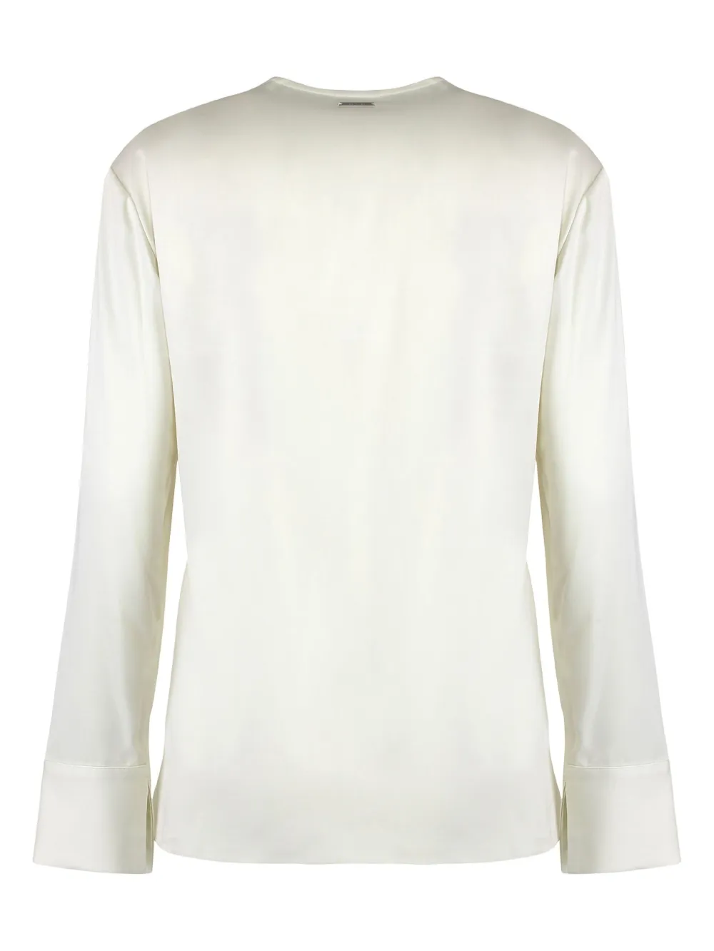 Calvin Klein Gedrapeerde overhemd - Wit