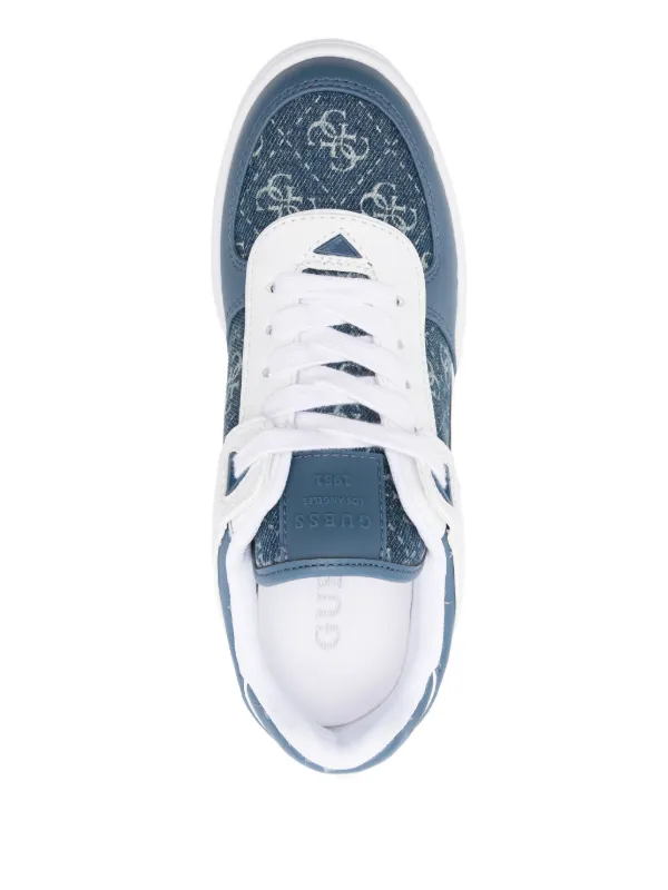 GUESS USA Ridgee Sneakers Blue FARFETCH IN