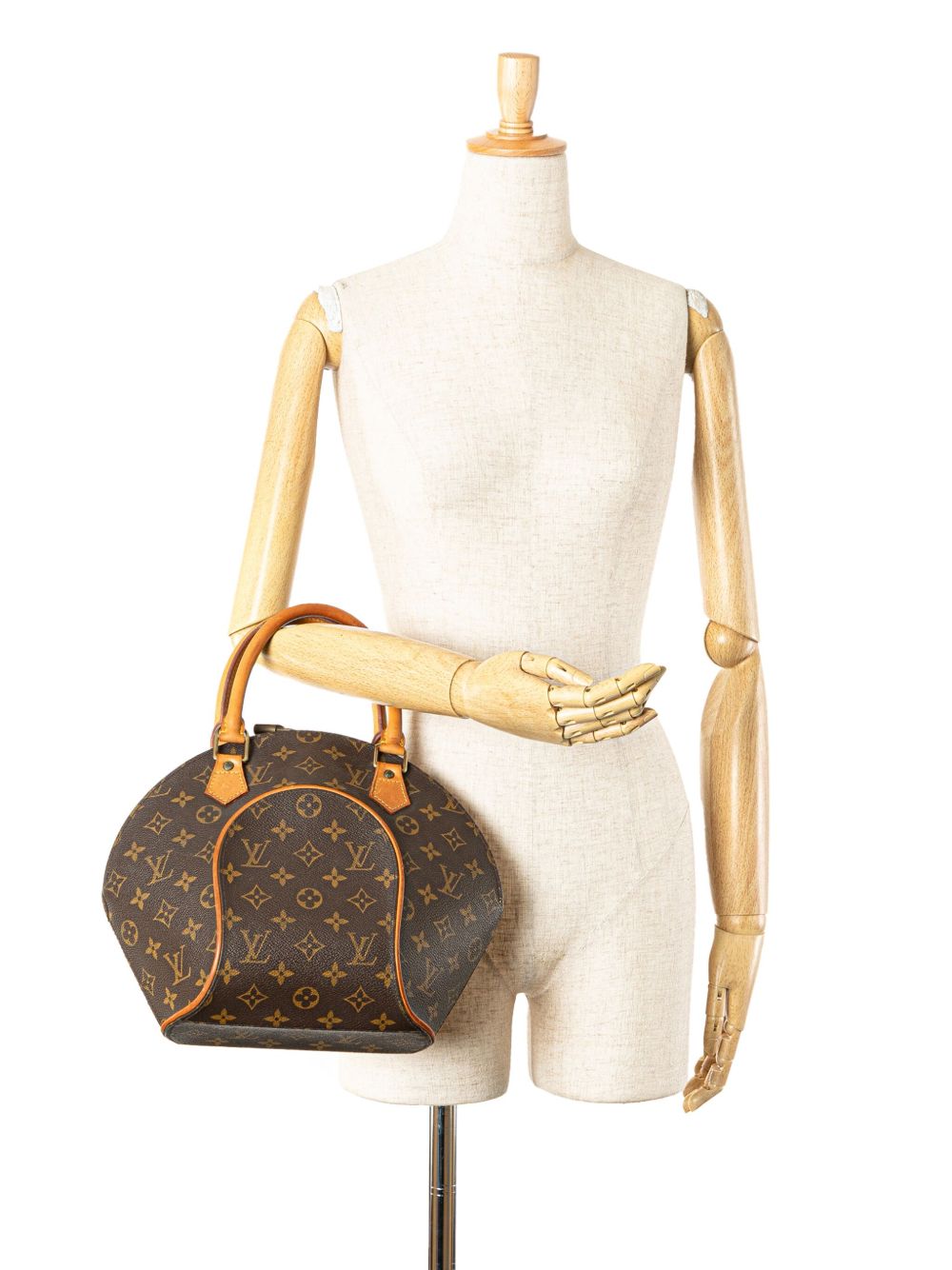 Louis Vuitton Pre-Owned 1997 Ellipse PM handtas met monogram - Bruin