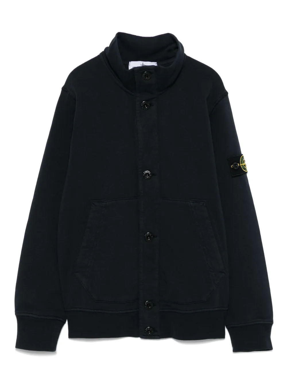 Stone Island Junior Sweater met Compass-logopatch Blauw