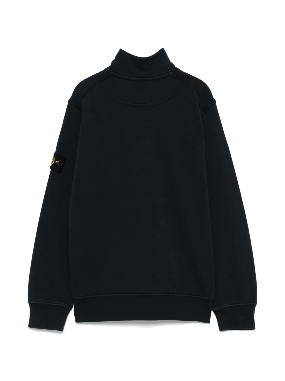 Stone Island Junior Sweater met Compass-logopatch - Blauw