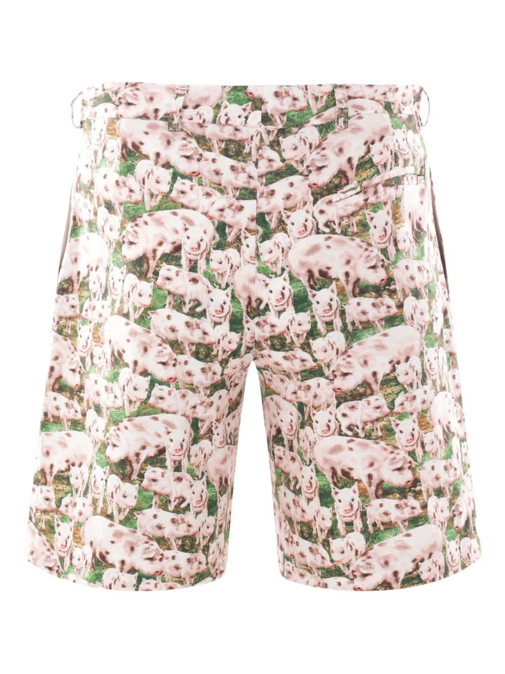 Bless Shorts met print - Groen