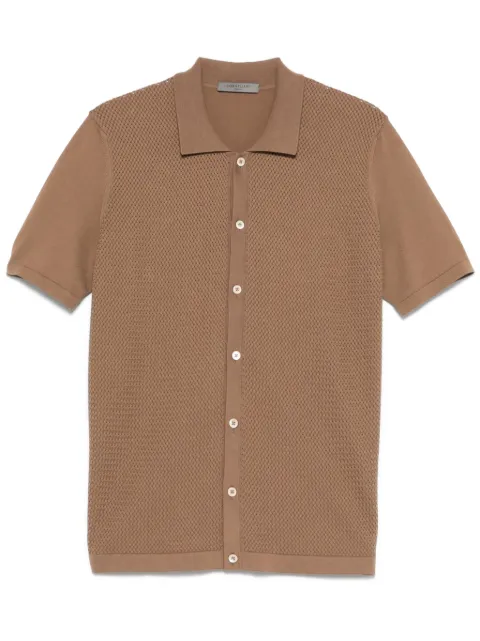 Corneliani panelled shirt
