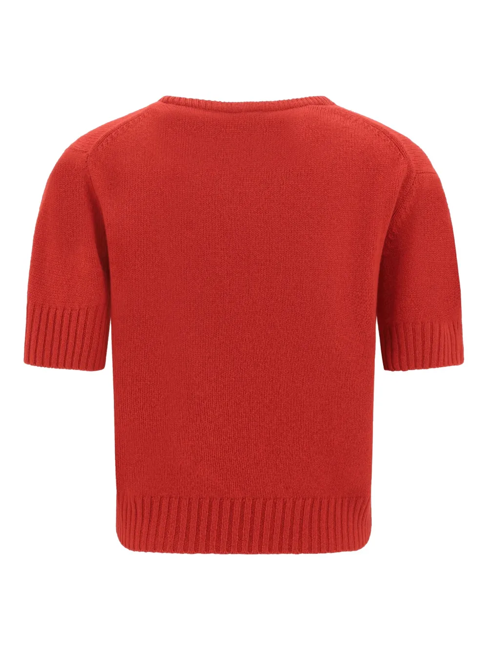 Allude Gebreide top - Rood