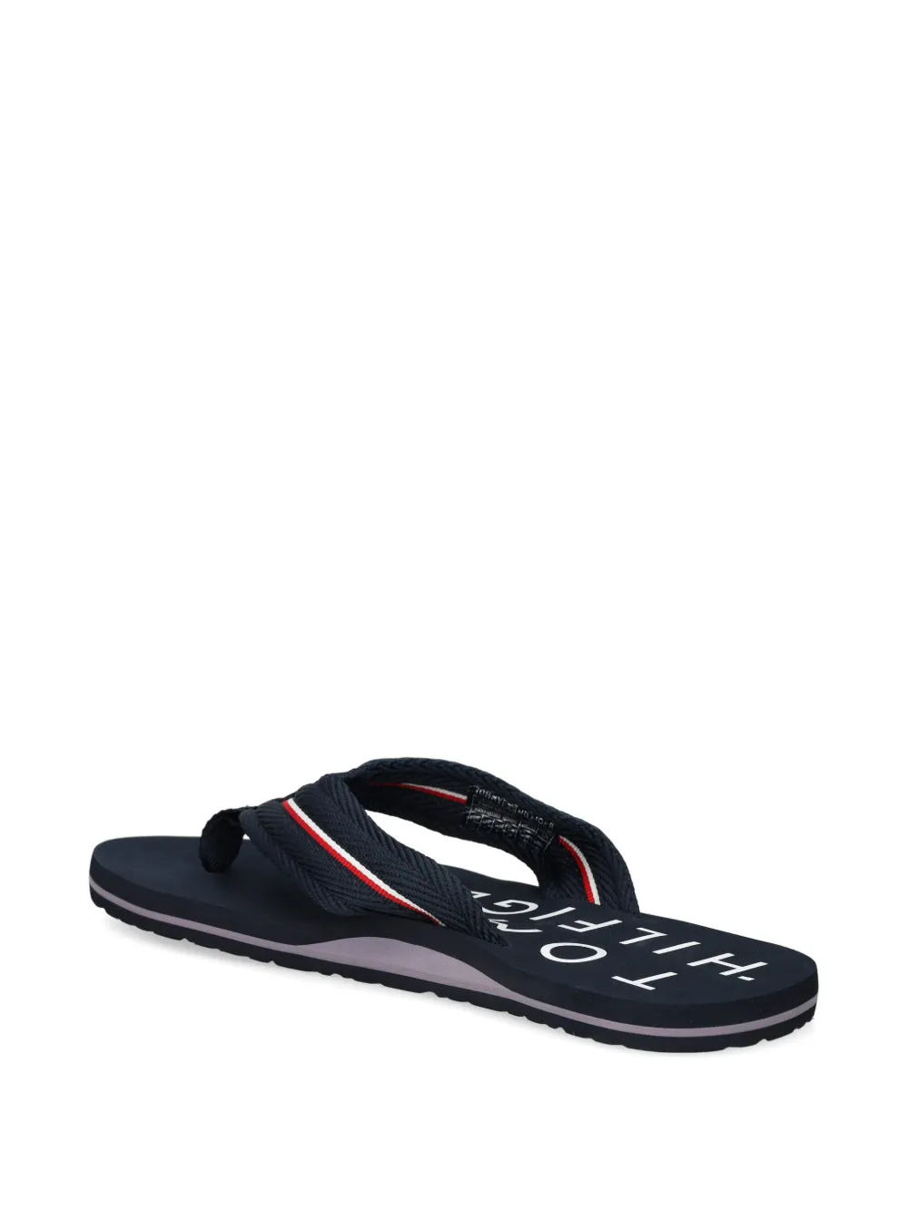 Tommy Hilfiger Teenslippers met logoprint Blauw