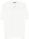 Corneliani knitted polo shirt - White