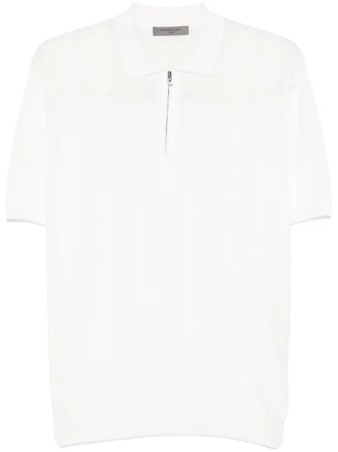 Corneliani playera tipo polo tejida