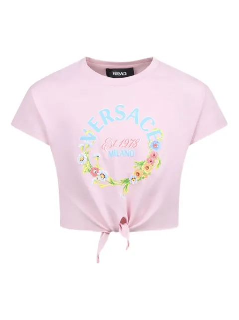 Versace Kids logo-print T-shirt