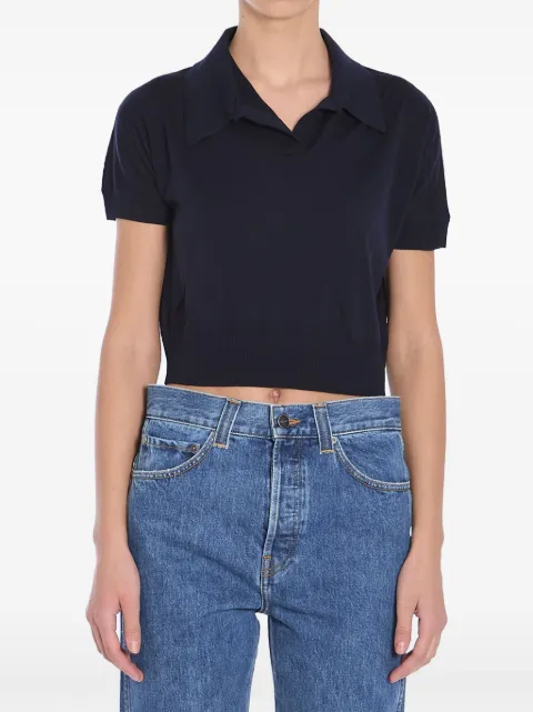 KHAITE playera tipo polo Morgane