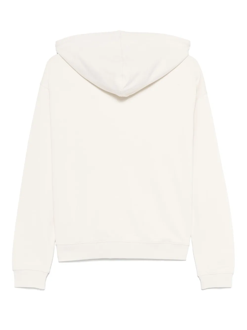 HUGO Katoenen hoodie met rits - Beige