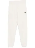 HUGO stacked-logo cotton track pants - Neutrals