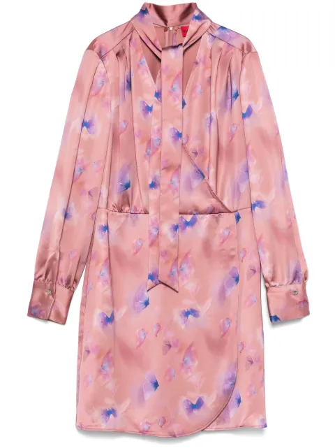 HUGO vestido corto con mariposas estampadas