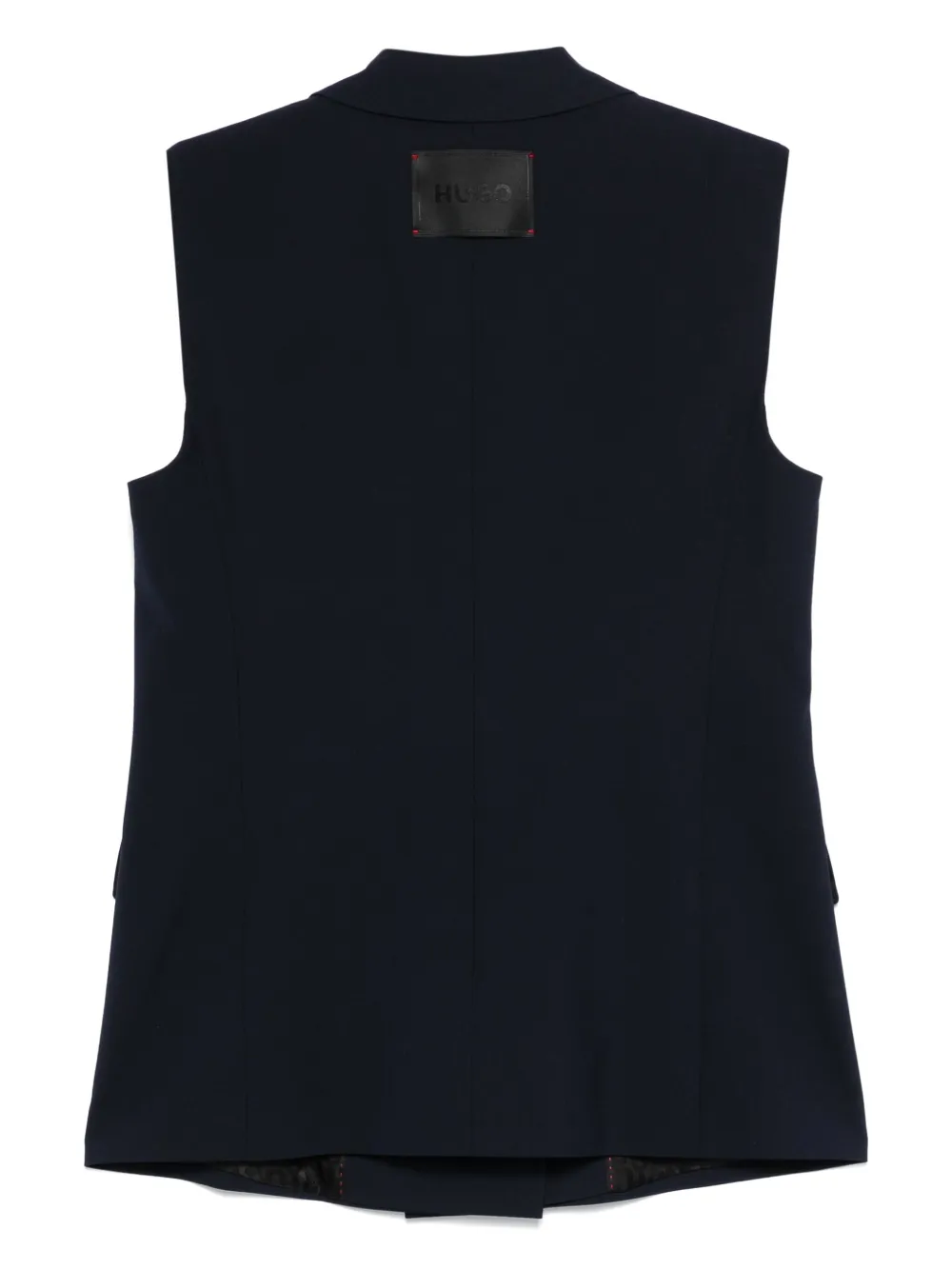 HUGO Gilet met dubbele rij knopen - Blauw