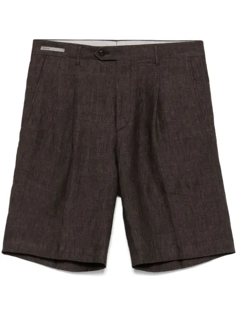 Corneliani pleated chino shorts