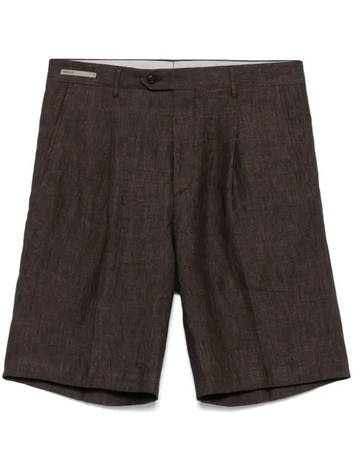 Short chino à design plissé - Corneliani - Modalova