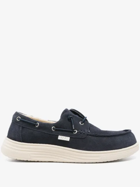 LIU JO suede boat shoes