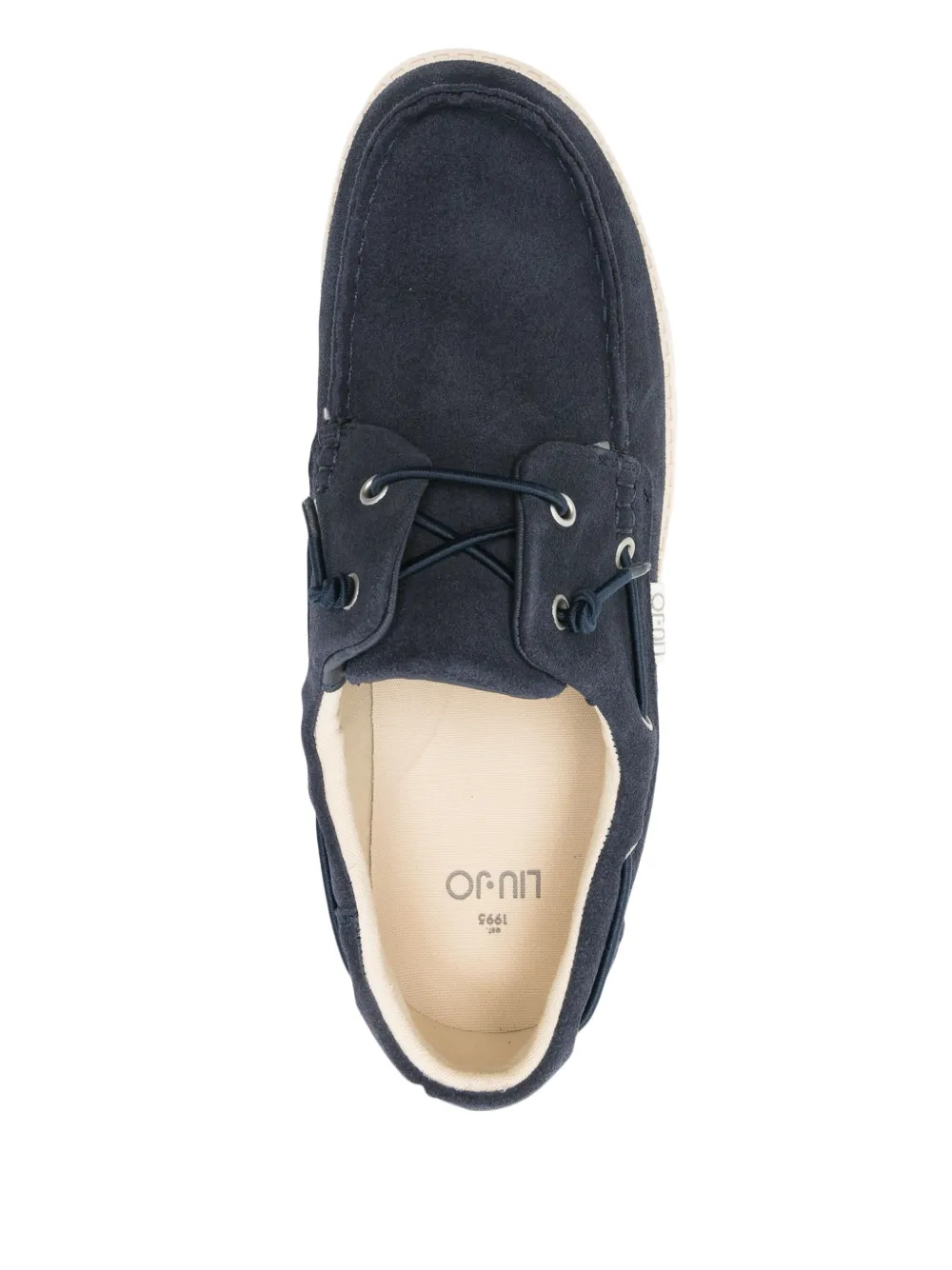 LIU JO suede boat shoes Blue