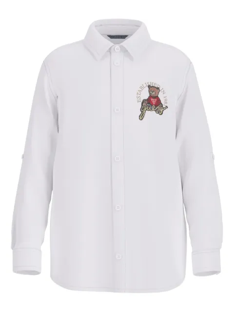 guess kids camisa con bordado Teddy Bear