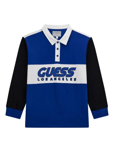 guess kids Camisa polo color block
