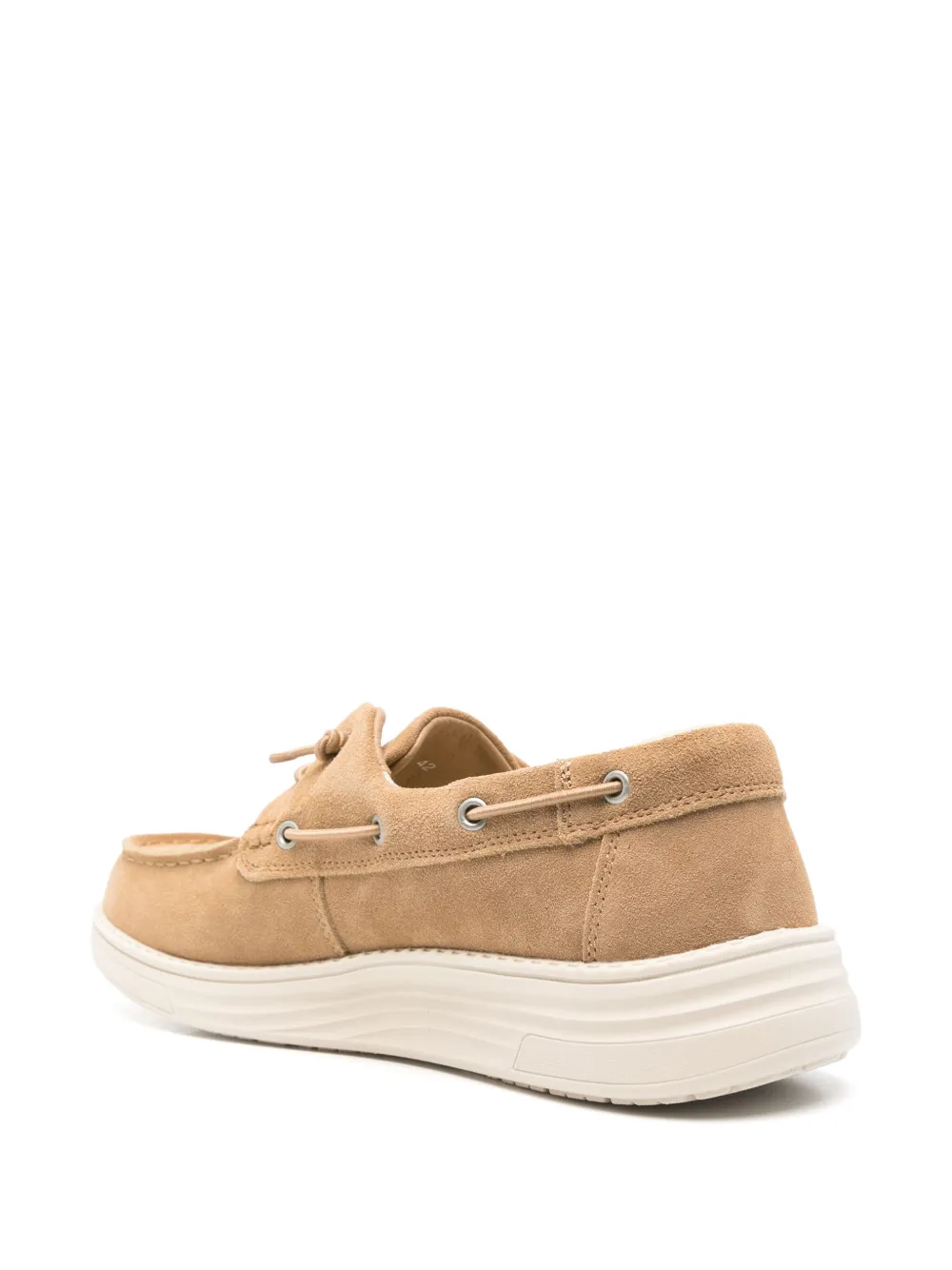 LIU JO suede boat shoes Brown