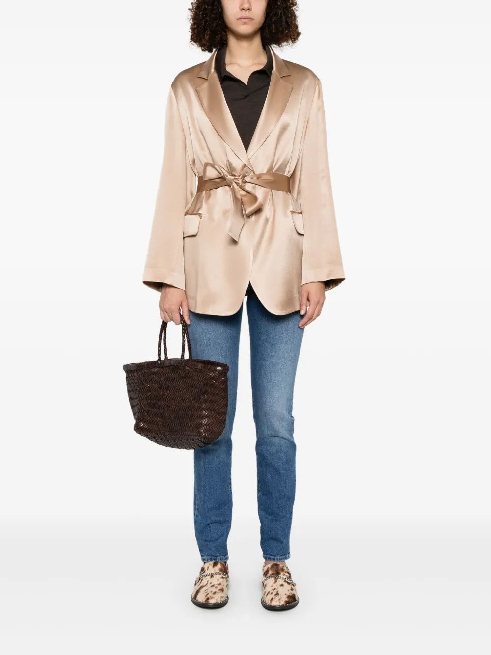 Semicouture Christiana blazer - Beige