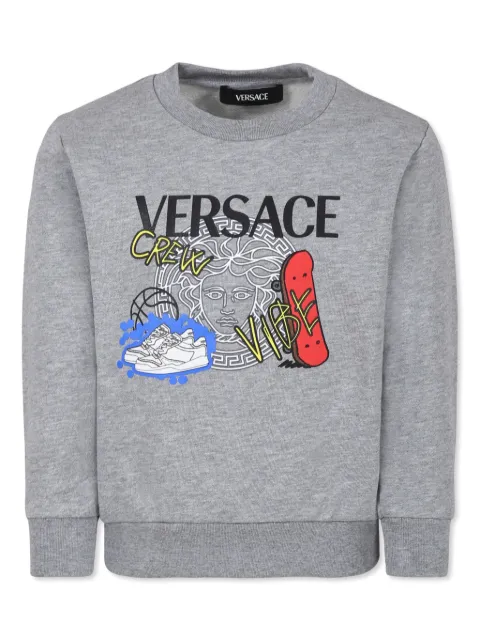 Versace Kids Medusa-motif sweatshirt