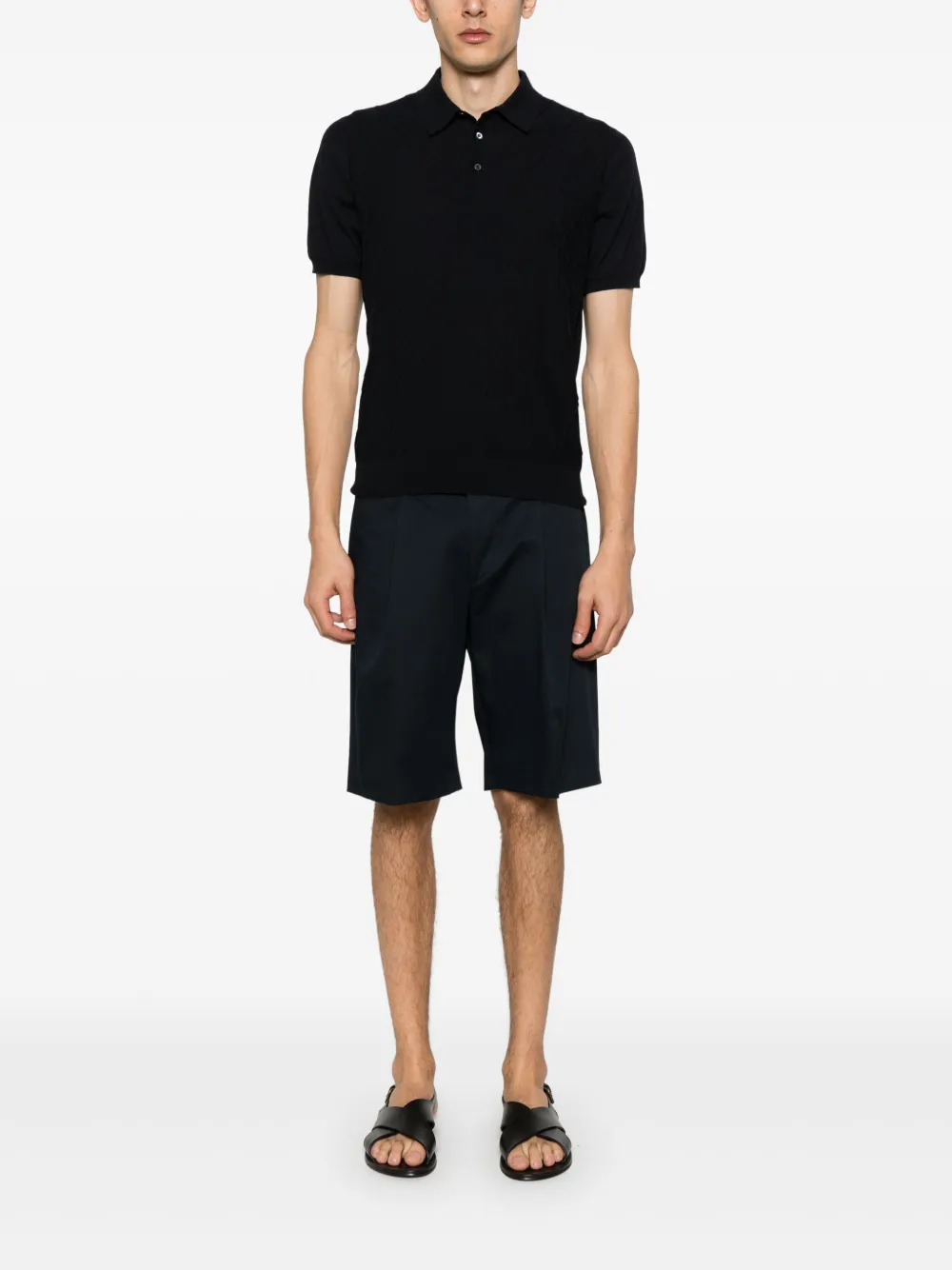 Corneliani Chino shorts - Blauw