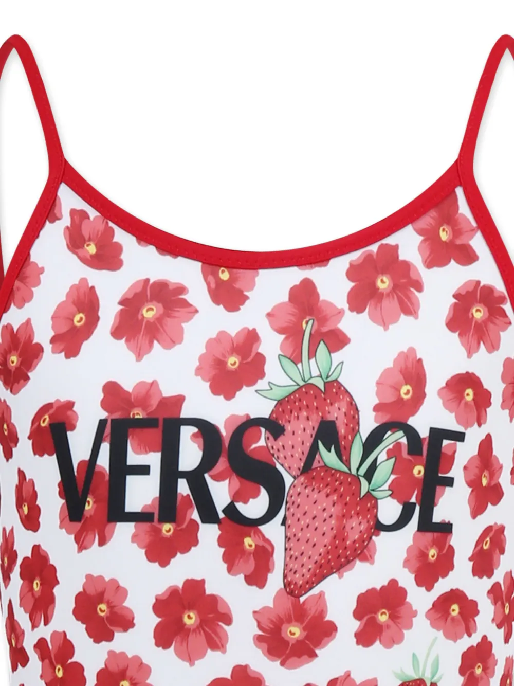 Versace Kids Strawberry Garden badpak Rood