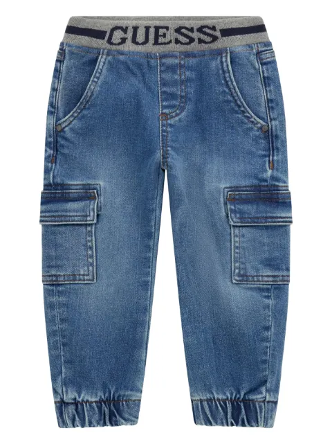 guess kids Calça jeans de algodão
