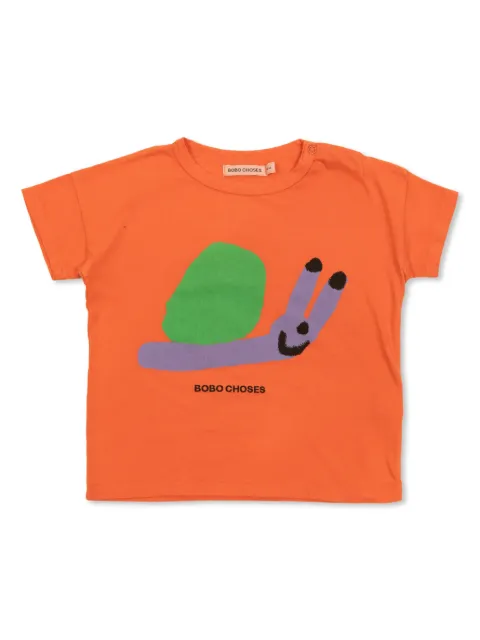 Bobo Choses Funny Snail T-shirt