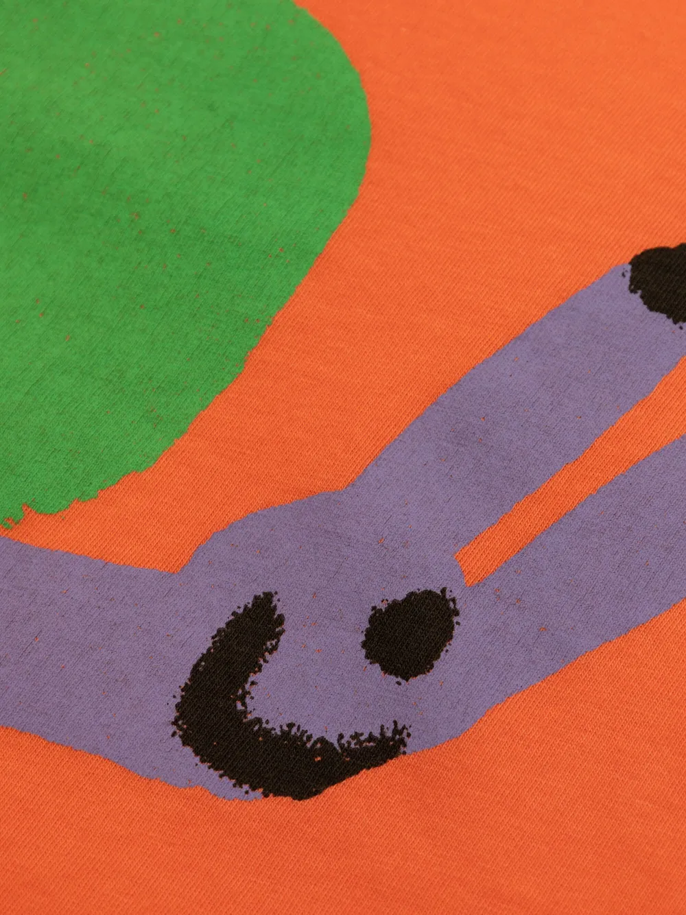Bobo Choses Funny Snail T-shirt Oranje