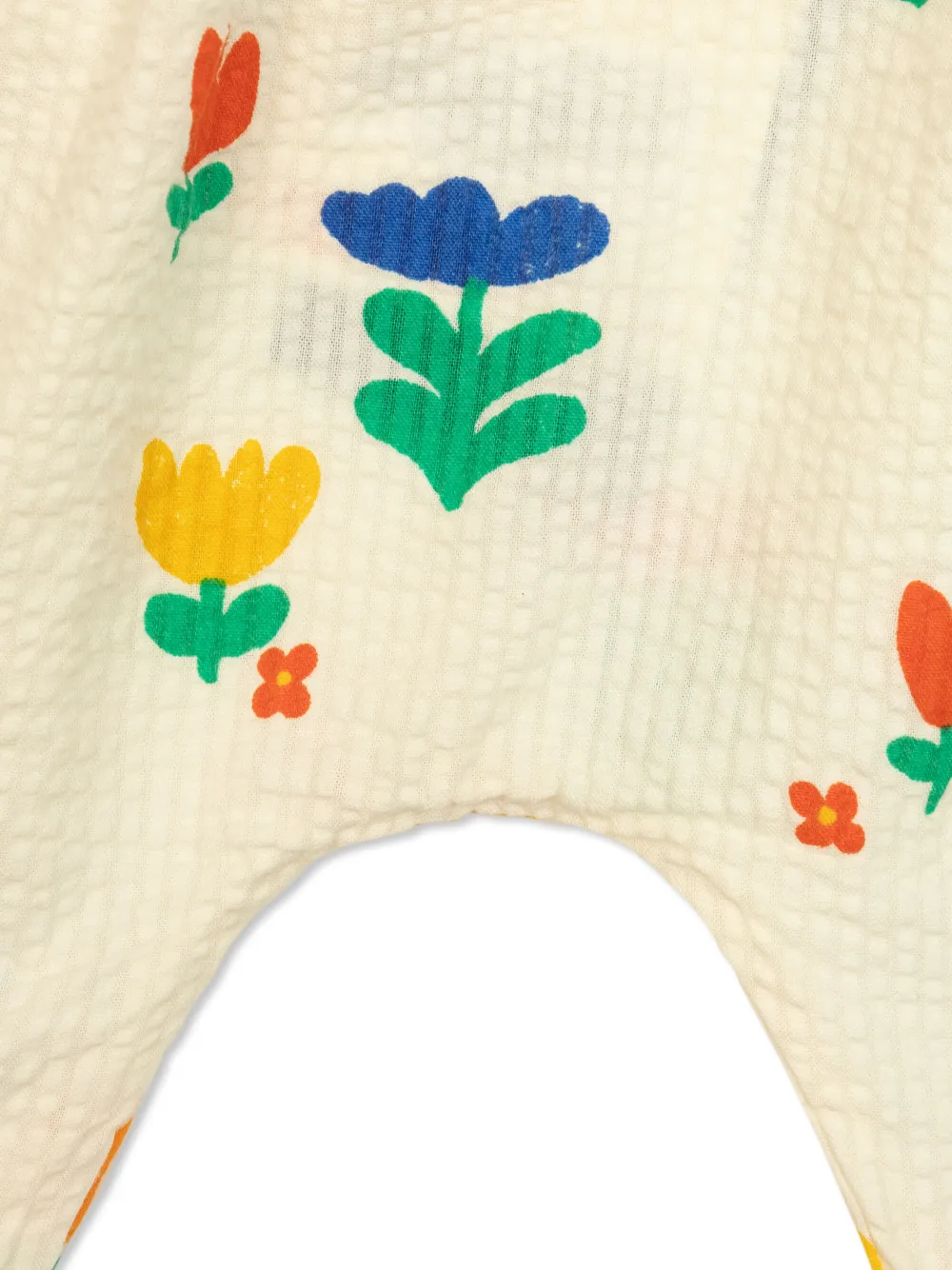 Bobo Choses Broek met bloemenprint Wit
