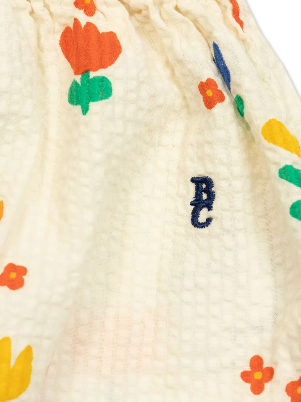 Bobo Choses Broek met bloemenprint Wit