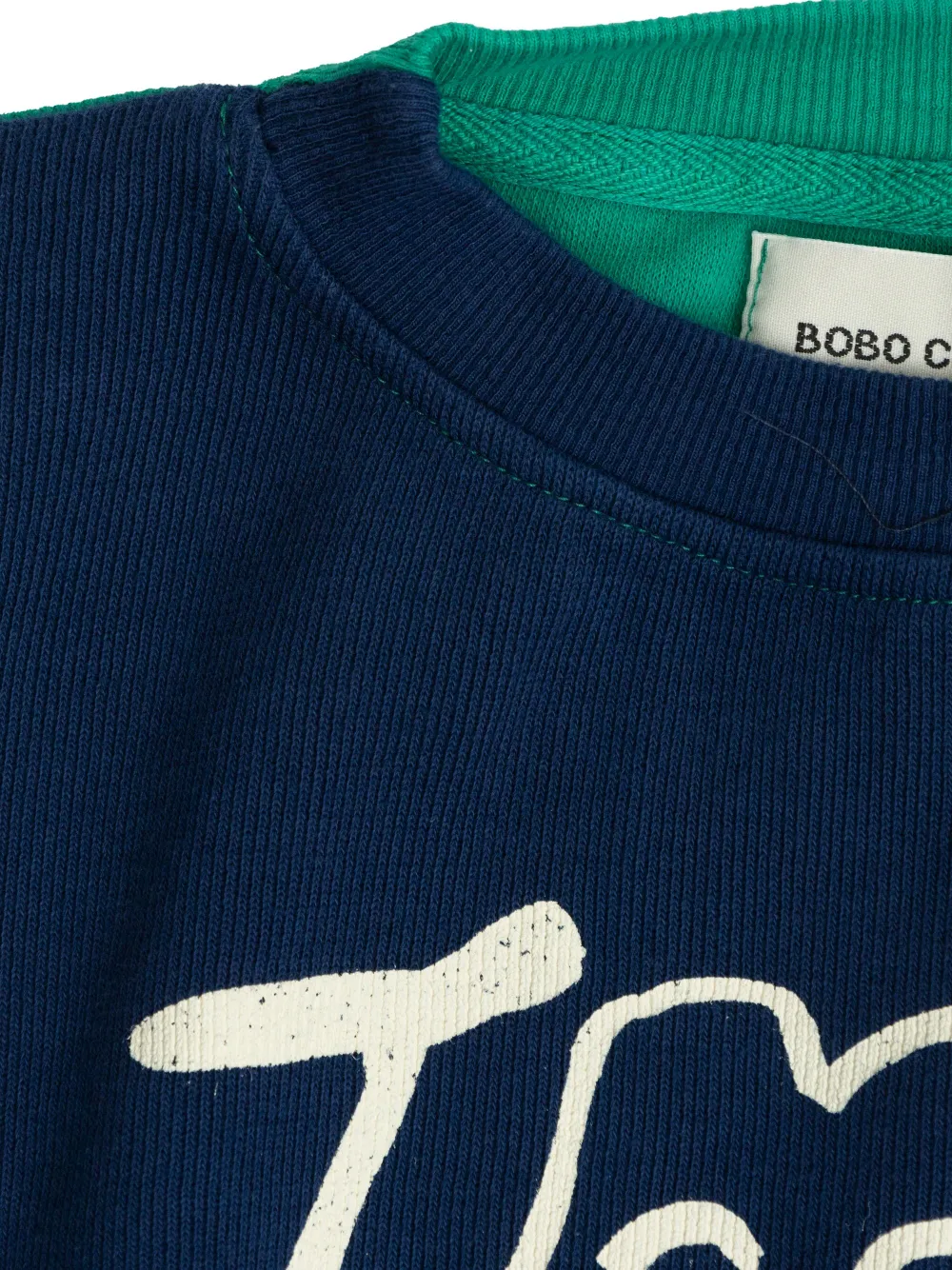 Bobo Choses Smiling sweater Blauw