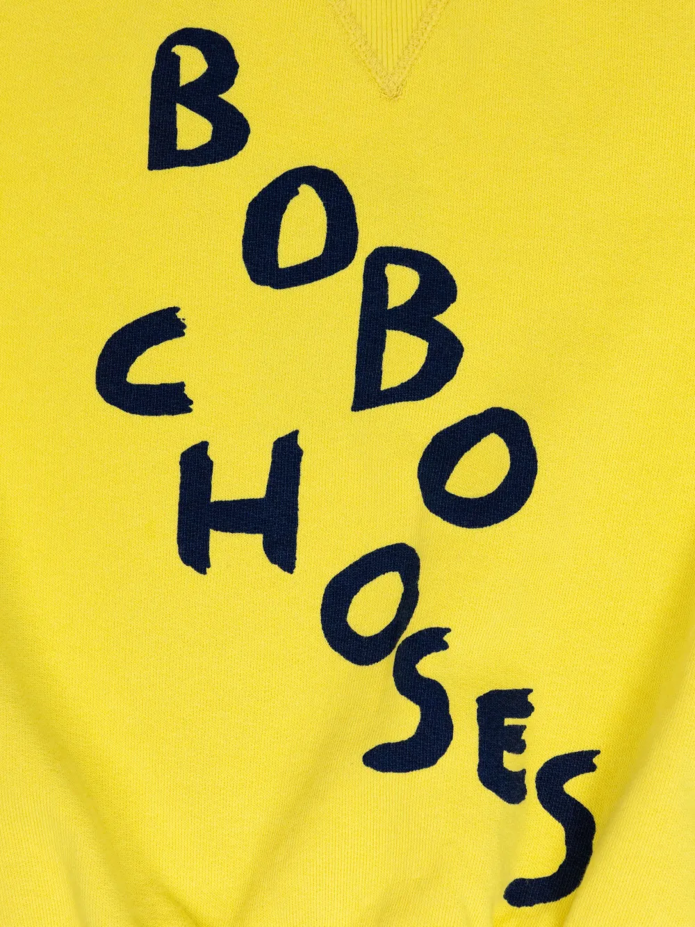 Bobo Choses Sweater met logoprint Geel