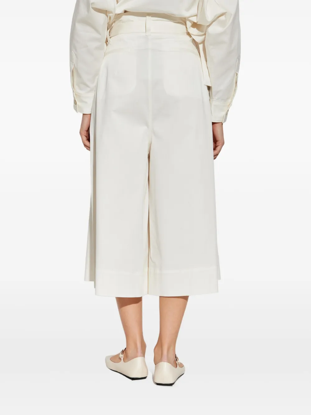 Fabiana Filippi Broek met strikdetail Wit