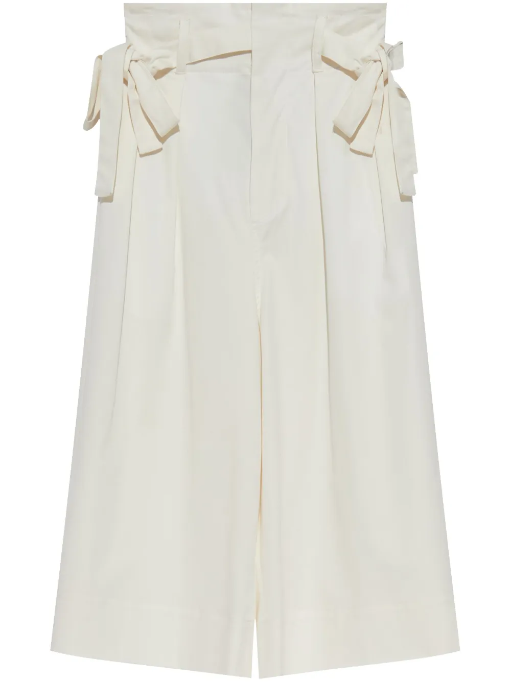 Fabiana Filippi Broek met strikdetail Wit