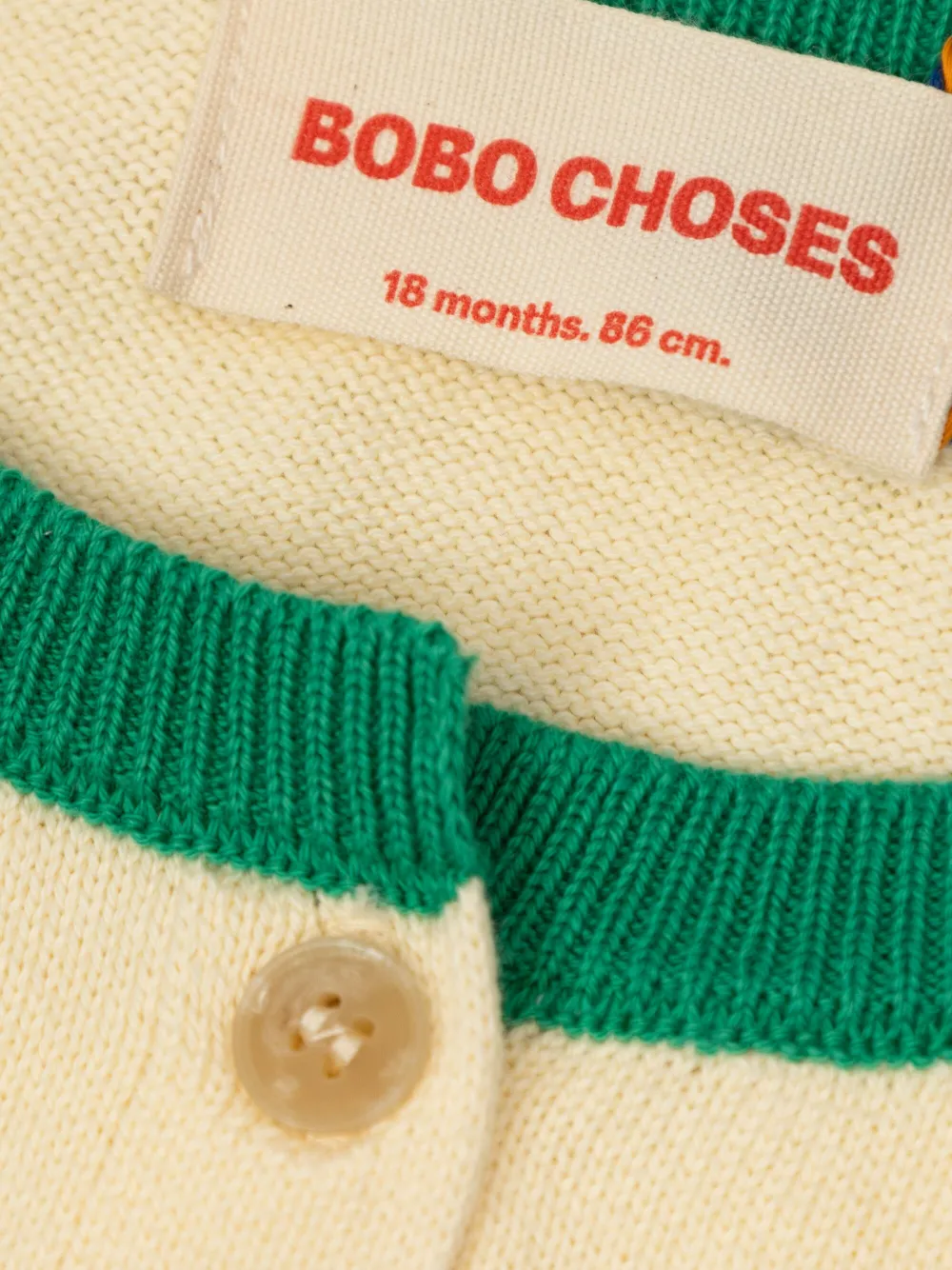 Bobo Choses Mouwloze top Beige