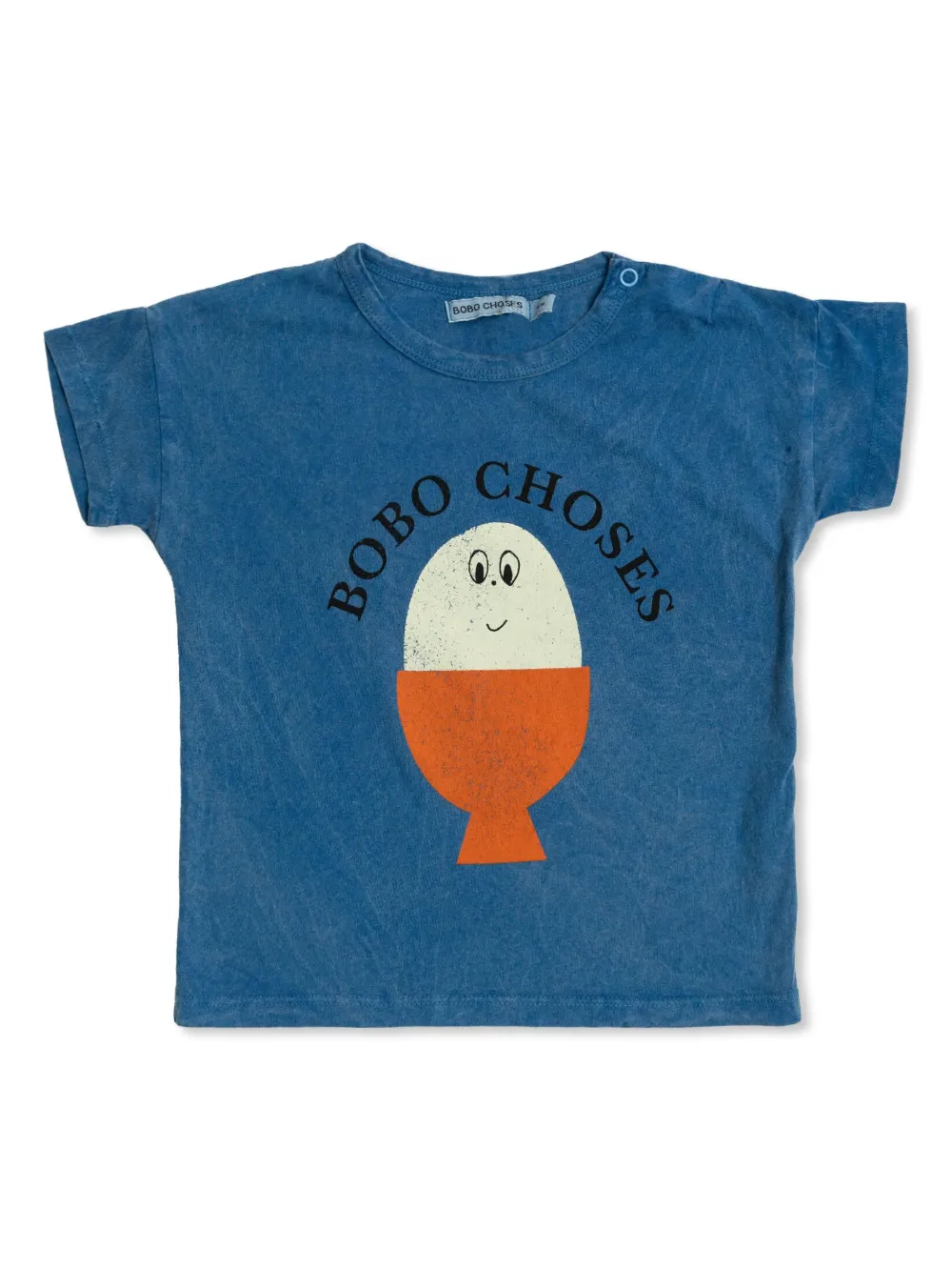 Bobo Choses Morning Egg T-shirt Blauw