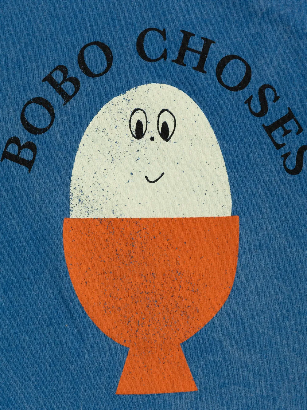 Bobo Choses Morning Egg T-shirt Blauw