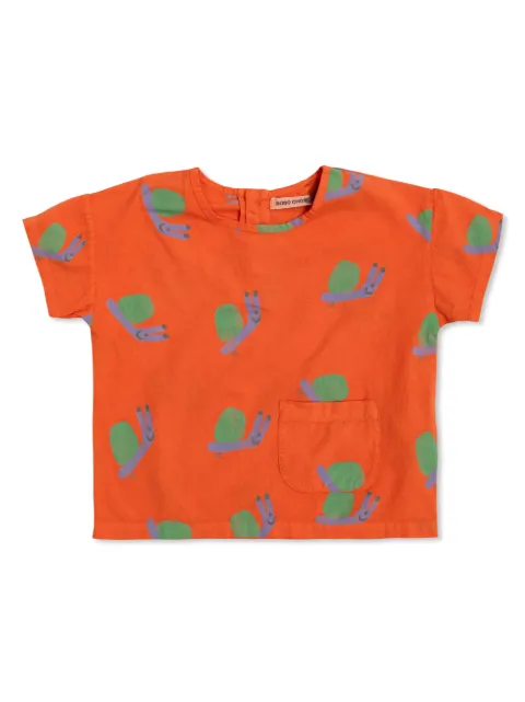 Bobo Choses blusa Funny Snail