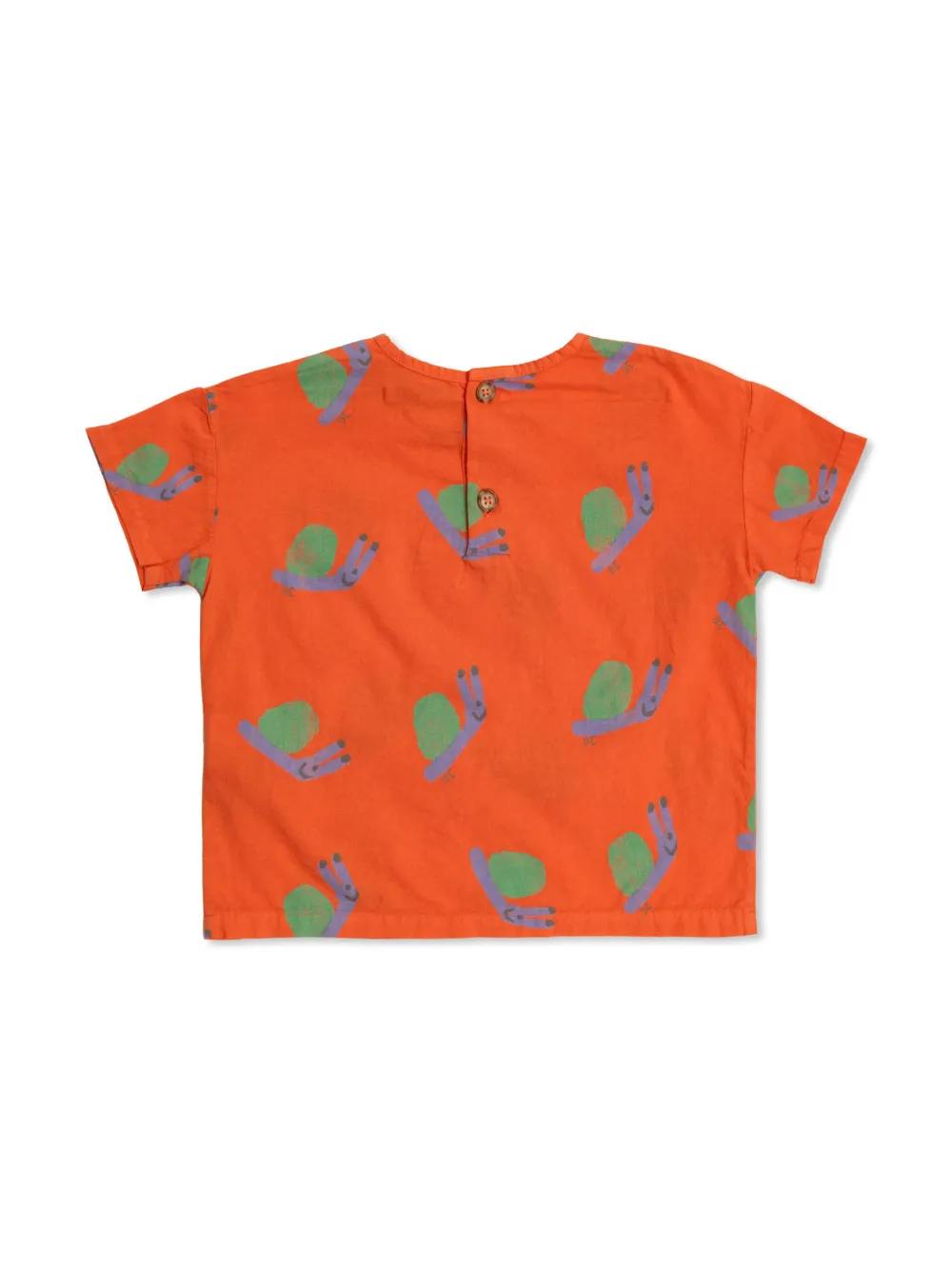 Bobo Choses Funny Snail shirt - Oranje