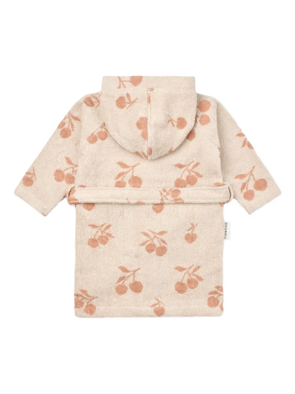 LIEWOOD LOGO-PRINT ROBE 
